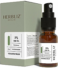 Kup Spray do ust "Oliwkowa świeżość" 5% - Herbliz CBD Olive Fresh Oil Mouth Spray 5% 