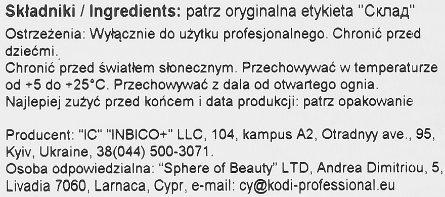 Top Coat do lakieru hybrydowego bez lepkiej warstwy, mleczny - Kodi No Sticky Top Coat Milky — Zdjęcie N4