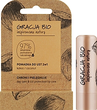 PREZENT! Balsam do ust Kokos - Gracja Bio — Zdjęcie N2