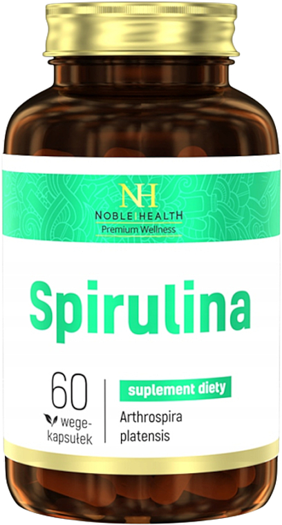 Suplement diety Spirulina - Noble Health — Zdjęcie N1
