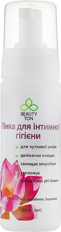 Pianka do higieny intymnej - Beauty TON — Zdjęcie N1