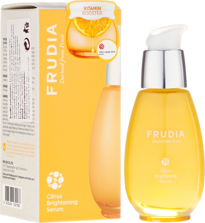 Rozjaśniające serum do twarzy z ekstraktem z cytrusów - Frudia Citrus Brightening Serum