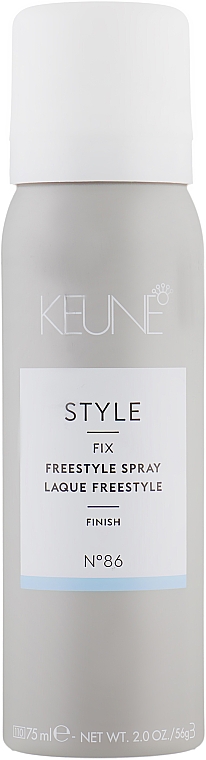 Lakier do włosów średnio utrwalający - Keune Style Freestyle Spray Travel Size — Zdjęcie N1