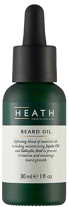 Olejek do brody - Heath Beard Oil — Zdjęcie N1