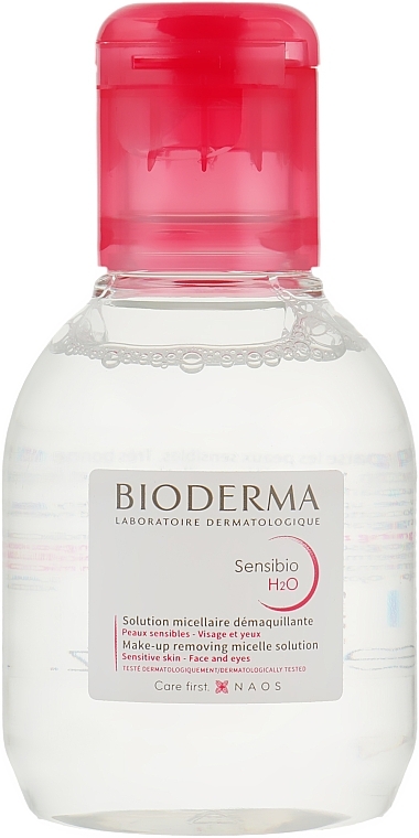 Płyn micelarny do oczyszczania twarzy i demakijażu - Bioderma Sensibio H2O