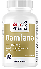 Kup Suplement diety Damiana, 450 mg - ZeinPharma