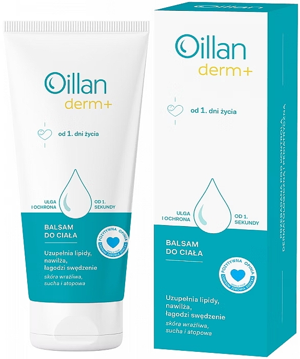 Balsam do ciała od 1. dnia życia - Oillan Derm+ — Zdjęcie N3