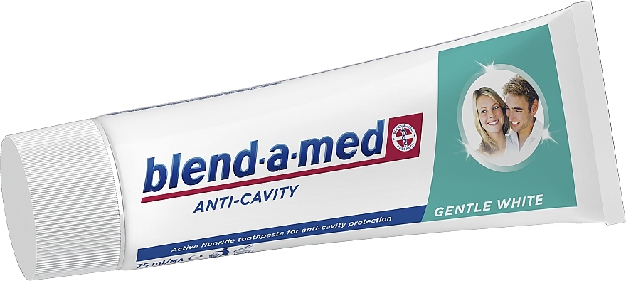 Wybielająca pasta do zębów - Blend-a-med Anti-Cavity Delicate White — Zdjęcie N4