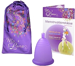 Kup PRZECENA! Kubeczek menstruacyjny, rozmiar L, fioletowy - MeLuna Classic Menstrual Cup Ball *