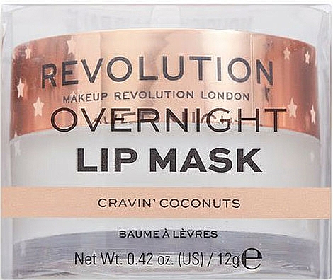 Balsam do ust Kokos - Makeup Revolution Kiss Lip Balm Cravin Coconuts — Zdjęcie N2