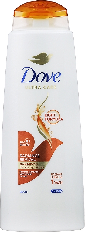 Szampon dodający włosom blasku - Dove Nutritive Solutions Radiance Revival Shampoo