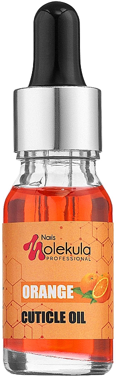 Olej do pielęgnacji skórek Pomarańcza - Nails Molekula Professional Cuticle Oil — Zdjęcie N1