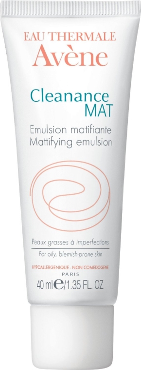 Matująca emulsja do twarzy - Avene Cleanance Mat Mattifying Emulsion