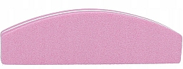 Polerka do paznokci, półkole, 100/180, różowa - Tools For Beauty MiMo Nail Buffer Pink — Zdjęcie N1