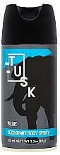 Dezodorant w sprayu do ciała - Tusk Blue Deodorant Body Spray — Zdjęcie N1