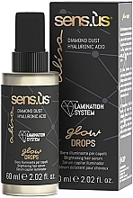 Kup Serum nabłyszczające w kroplach do laminacji włosów - Sensus Alisa Glow Drops Brightening Serum