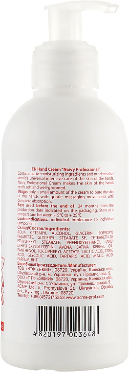 Krem do rąk - Naivy Professional Hand Cream — Zdjęcie N2