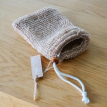 Woreczek na mydło wykonany w 100% z juty - Najel Soap Bag — Zdjęcie N3
