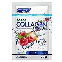 Kup Suplement diety Collagen Premium, truskawka-malina - SFD Nutrition Collagen Premium Raspberry Strawberry (saszetka)