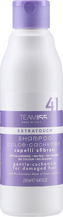 Nawilżający szampon do włosów - Team 155 Extra Touch 41 Shampoo — Zdjęcie N1