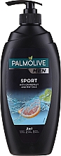 Żel pod prysznic do włosów i do twarzy 3 w 1 dla mężczyzn Grejpfrut i mięta - Palmolive Sport Naturals With Grapefruit And Mint Oils — Zdjęcie N3