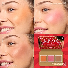 Paleta do makijażu twarzy - NYX Professional Makeup Buttermelt Face Palette — Zdjęcie N6