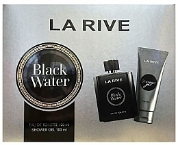 La Rive Black Water - Zestaw (edt/100ml+sh/gel/100ml) — Zdjęcie N1