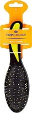 Szczotka do włosów 2731, czarno-żółta - Top Choice — Zdjęcie N1