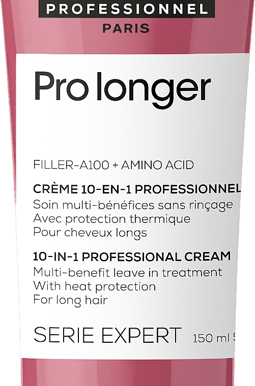 Termoochronny krem do długich włosów - L'Oreal Professionnel Pro Longer Renewing Cream New — Zdjęcie N3