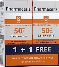 Kup Zestaw - Pharmaceris S Broad Spectrum Sun Protect Cream SPF50 (f/cr/2 x 50ml)