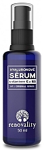 Serum do twarzy z kwasem hialuronowym, witaminą C i B3 - Renovality Original Series Hyaluronic Serum — Zdjęcie N1