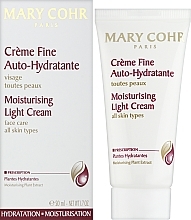 Lekki krem nawilżający - Mary Cohr Light Moisturising Cream — Zdjęcie N2