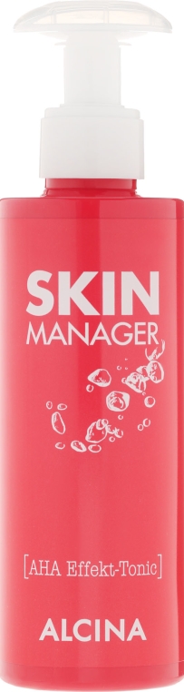 Tonik do twarzy z kwasami owocowymi - Alcina Skin Manager Tonic — Zdjęcie N2