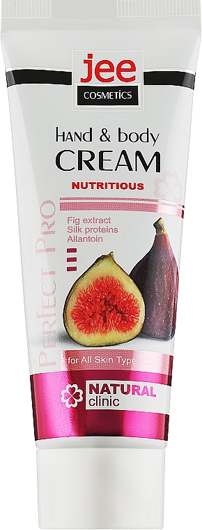 Krem do rąk i ciała z ekstraktem figi i proteinami jedwabiu - Combi