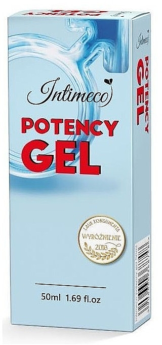 Żel intymny na potencję dla mężczyzn - Intimeco Potency Gel — Zdjęcie N1