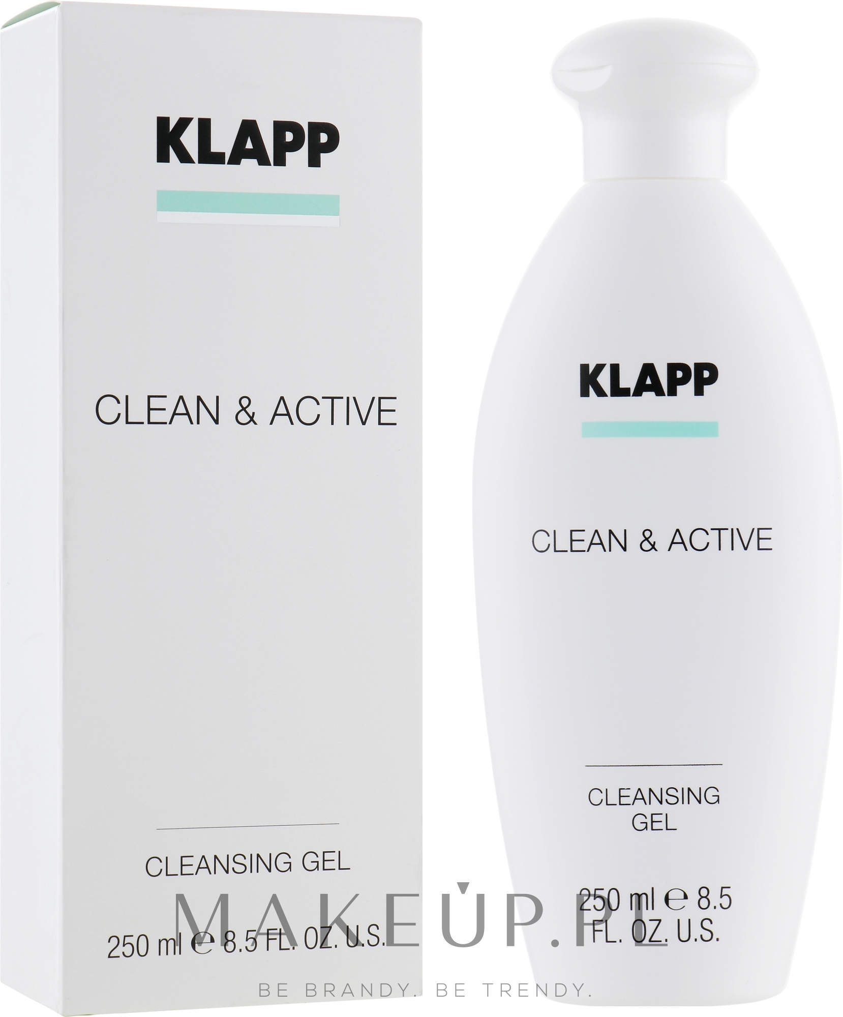 Oczyszczający żel do twarzy - Klapp Clean & Active Cleansing Gel — Zdjęcie 250 ml