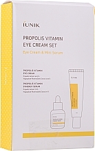 PRZECENA! Zestaw - iUNIK Propolis Vitamin Eye Cream set (eye/cr/30ml + serum/15ml) * — Zdjęcie N3