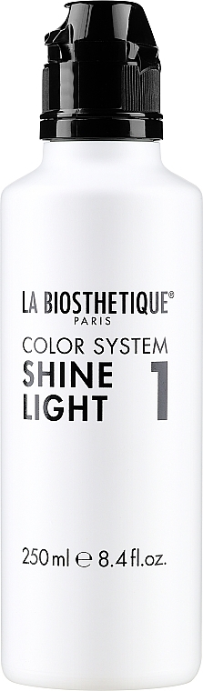 Delikatna emulsja do rozjaśniania włosów - La Biosthetique Shine Light 1 — Zdjęcie N1
