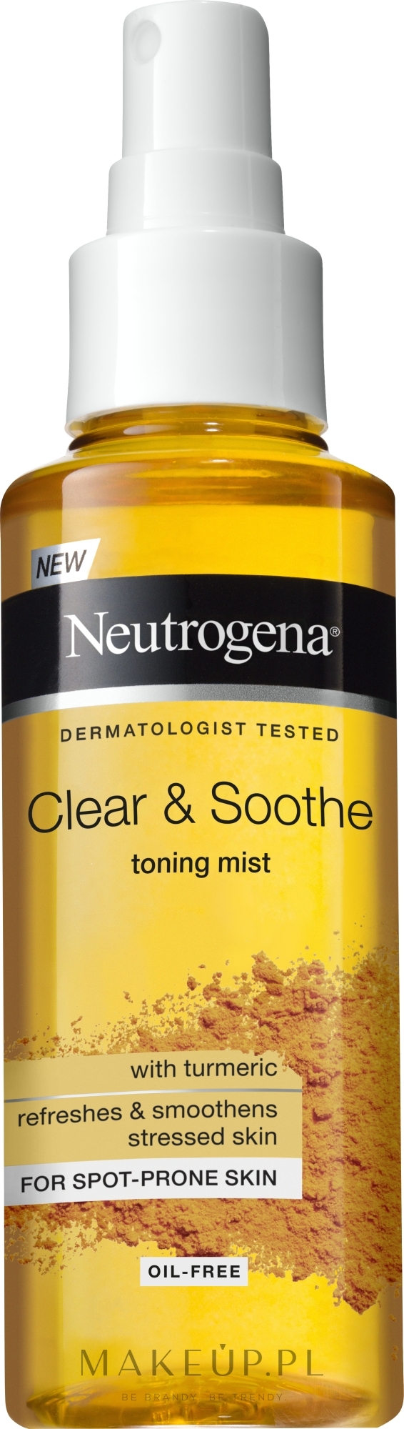 Odświeżająca mgiełka do twarzy - Neutrogena Clear & Soothe Toning Mist — Zdjęcie 125 ml