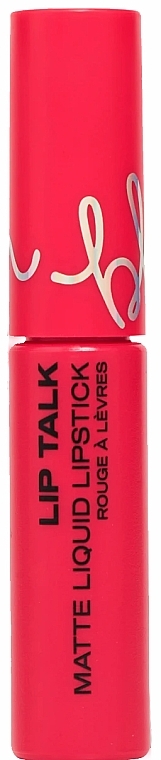 Matowa szminka w płynie - BH Cosmetics Lip Talk Matte Liquid Lipstick — Zdjęcie N1