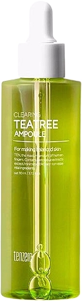 Oczyszczająca ampułka do twarzy z drzewem herbacianym - Tenzero Clearing Teatree Ampoule — Zdjęcie N1