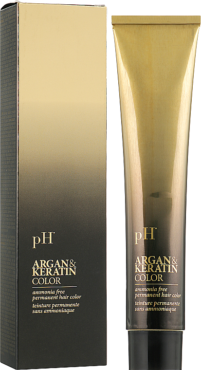 Farba do włosów z arganem i keratyną - pH Laboratories Argan&Keratin Color Cream — Zdjęcie N1