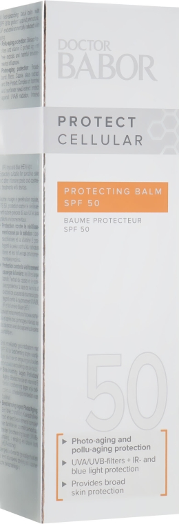 Ochronny balsam do twarzy Spf 50 - Babor Doctor Babor Protecting Balm  — Zdjęcie N1