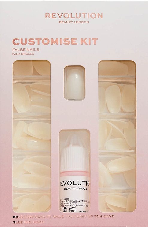 Sztuczne paznokcie - Makeup Revolution False Nails Ultimate Customise Kit — Zdjęcie N1