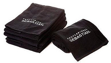 Ręcznik, brązowy - Sebastian Professional Towel Black Helena — Zdjęcie N1