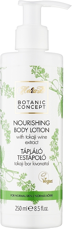 Balsam do ciała z ekstraktem z wina Tokaj - Helia-D Botanic Concept Body Lotion — Zdjęcie N1