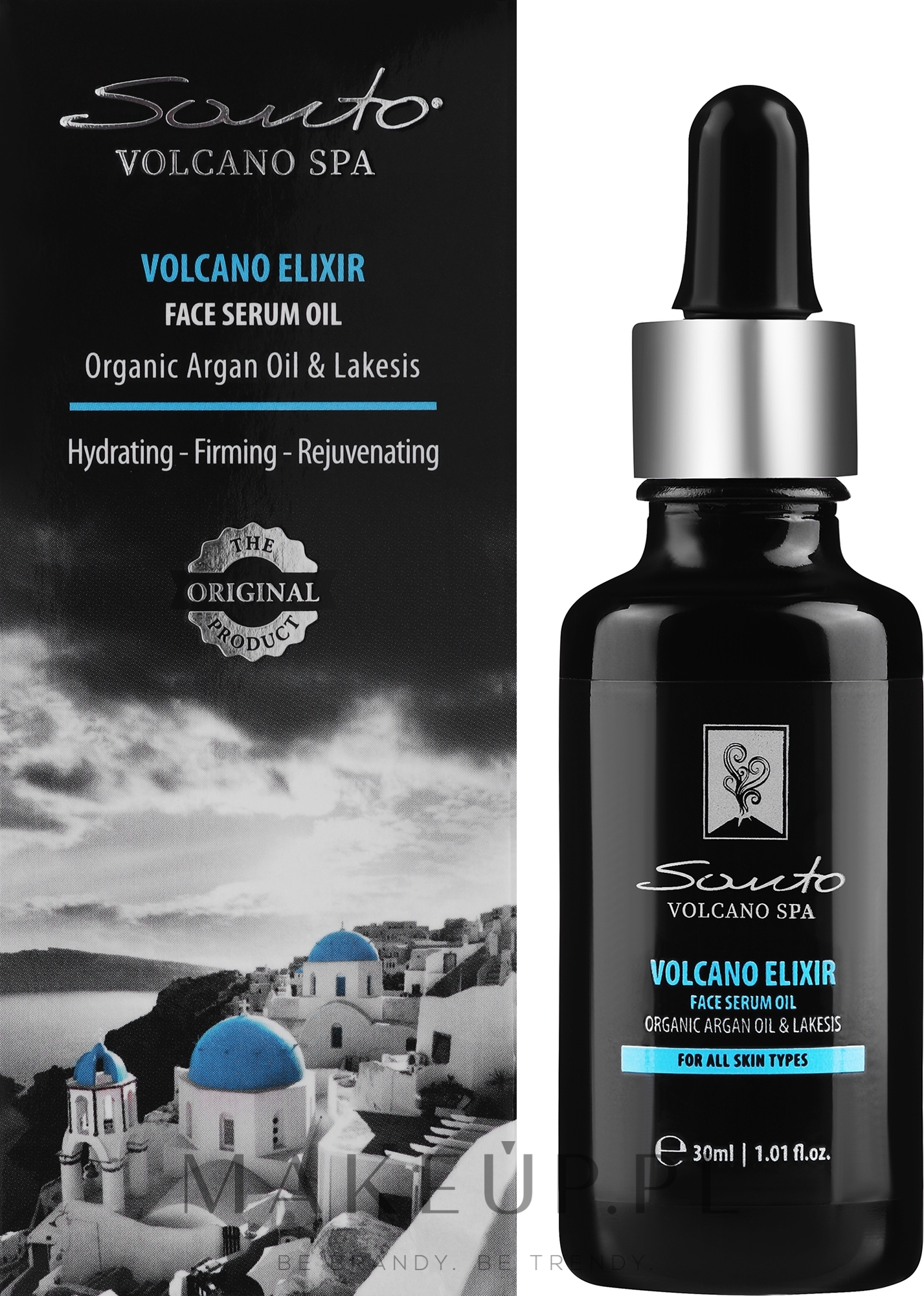 Eliksir-serum do twarzy i dekoltu - Santo Volcano Spa Elixir-Serum — Zdjęcie 30 ml