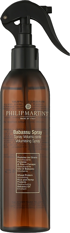 Spray zwiększający objętość włosów - Philip Martin's Babassu Spray — Zdjęcie N4