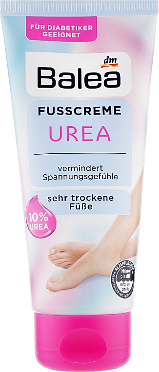 Krem do stóp z mocznikiem 10% - Balea Fusscreme Urea — Zdjęcie N1