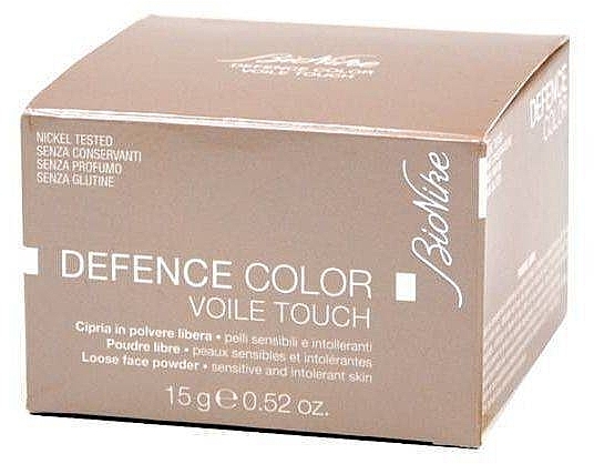 Puder do twarzy sypki - BioNike Defence Color Voile Touch Loose Face Powder — Zdjęcie N2